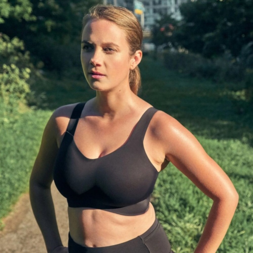 Knix Catalyst Sports Bra Black - Size 6 (32E 34E 32F 34F)